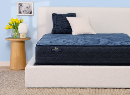 The Serta Perfect Sleeper mattress in a bedroom 