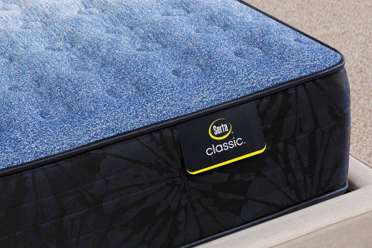 Serta Classic Mattress with Blue Top