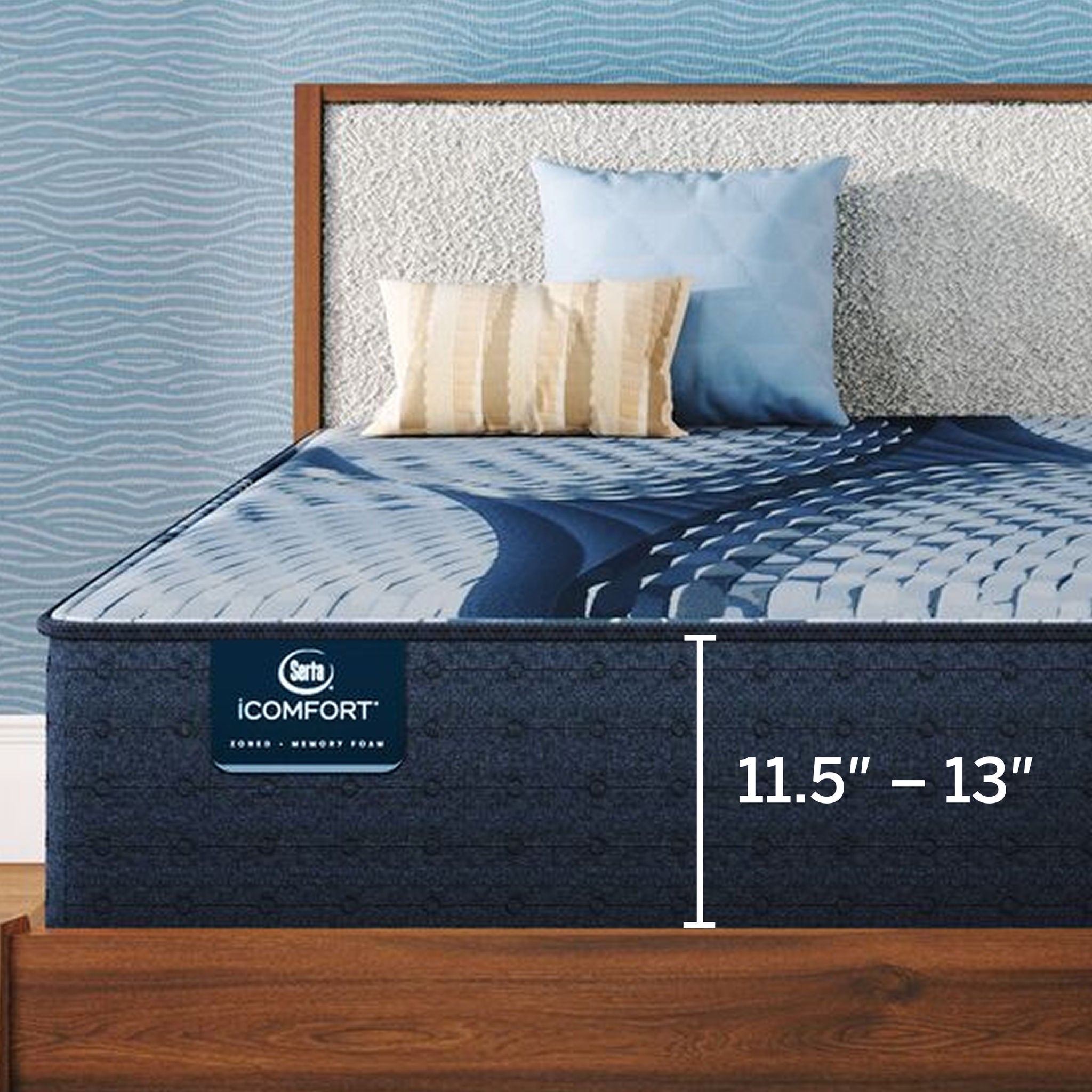 Serta iComfort Mattress in Modern Bedroom