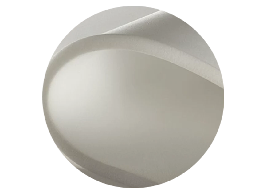 Close-up of white pill tablet