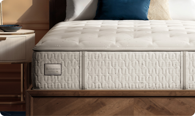 Serta masterpiece mattress in a bedroom