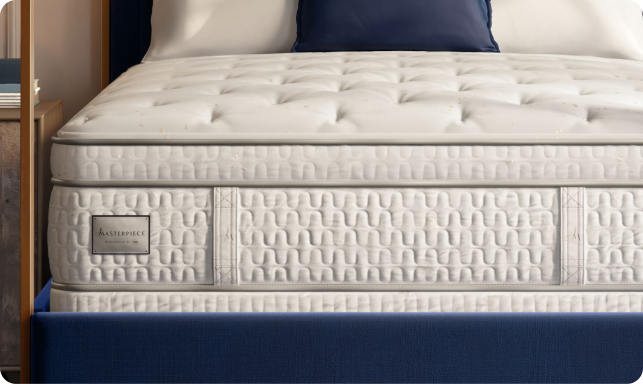 Serta masterpiece mattress in a bedroom