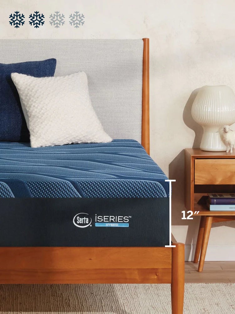Serta iSeries Mattress in Modern Bedroom