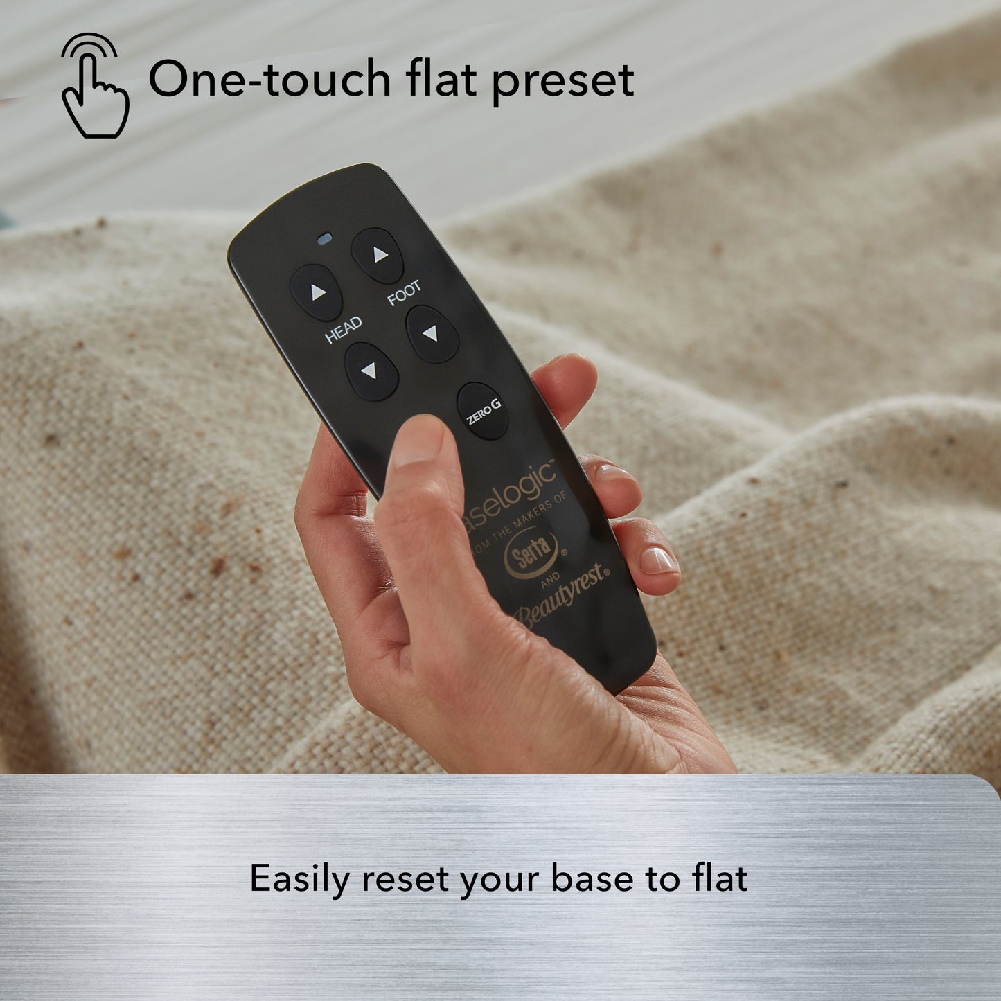 Remote for the Baselogic Silver Adjustable Base
