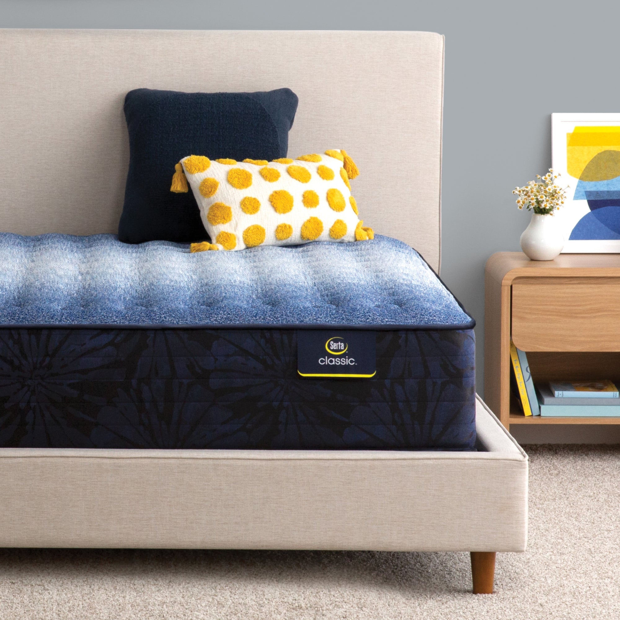 Serta Classic Mattress with 3 Zone Support