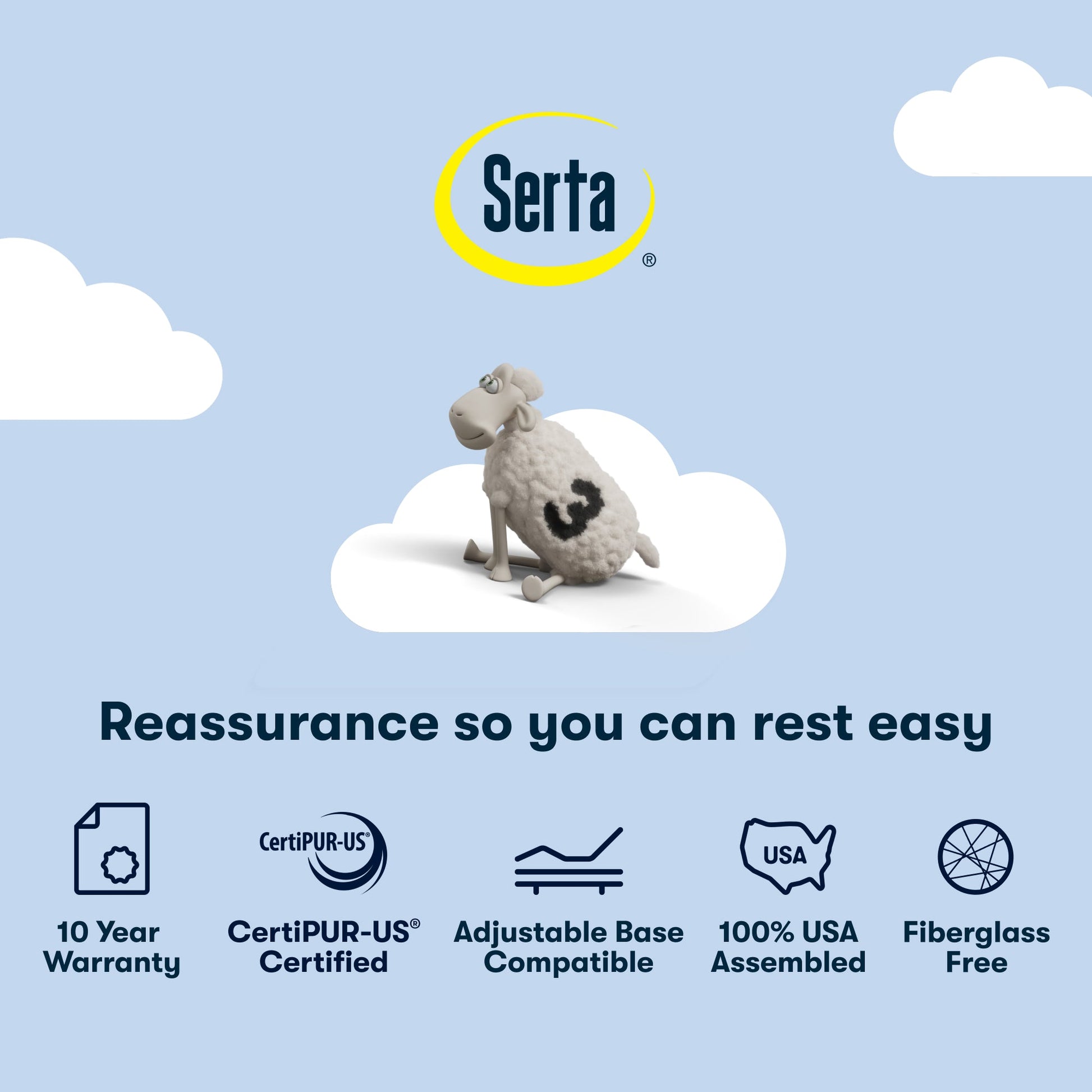 6 inch foam mattress information chart || feel: Foam (6" Profile)