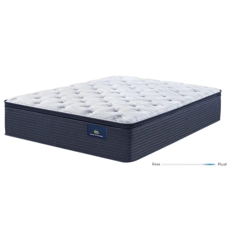 The Serta Classic Elite Plush Pillow Top 15" alone on a white background