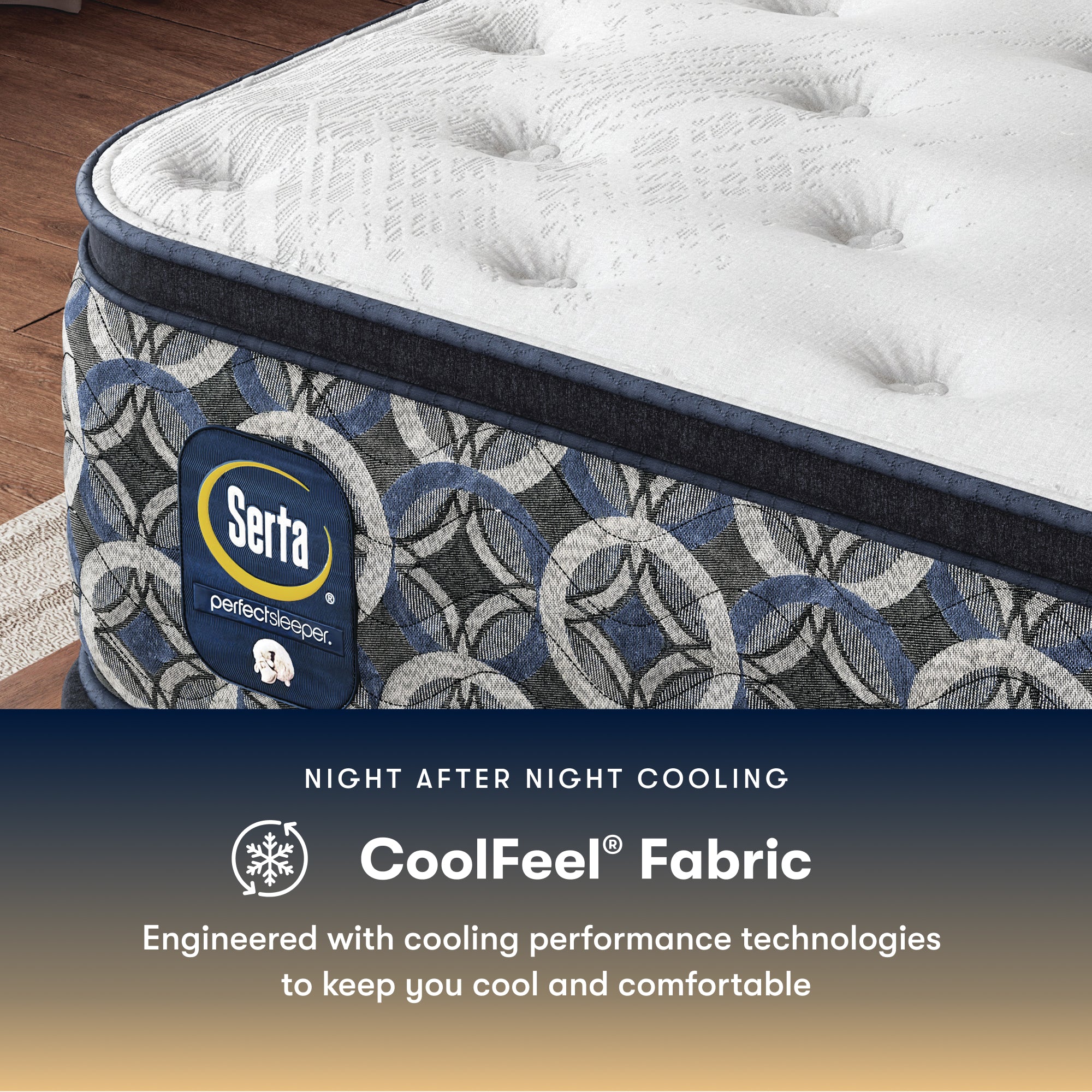 Serta Perfect Sleeper Innerspring Mattress - Cascade Canyon Plush Serta Perfect Sleeper Innerspring Mattress - Cascade Canyon Plush