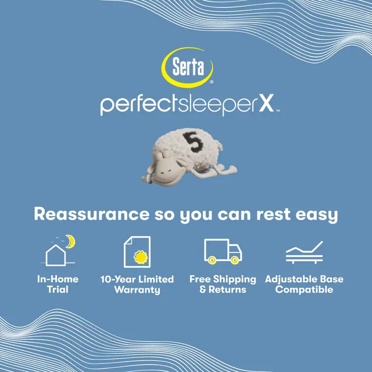 Serta Perfect Sleeper X Hybrid Mattress - Level One