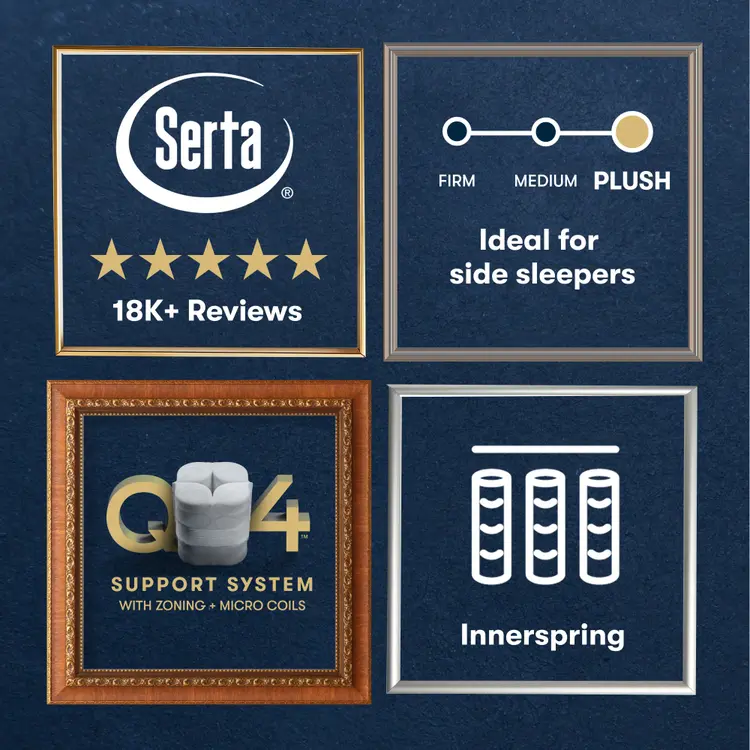 Masterpiece™ Handcrafted by Serta® Exhibit Plush