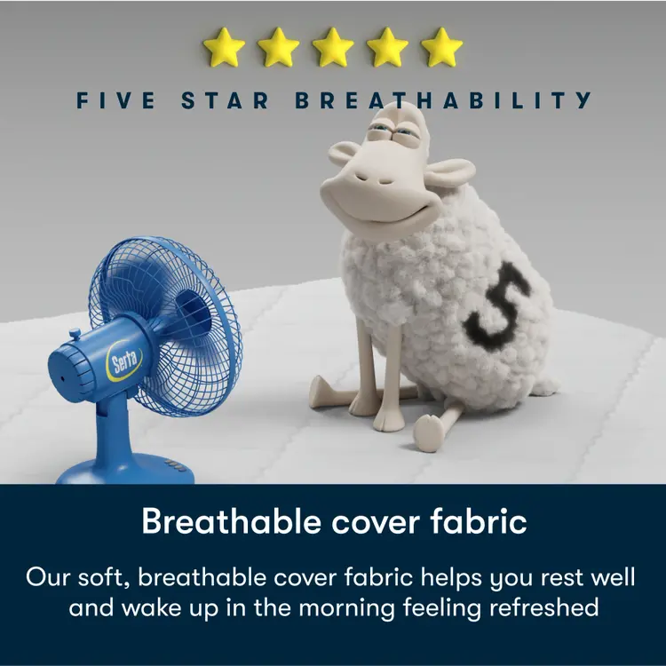 Serta Five Star Mattress - 8" Medium