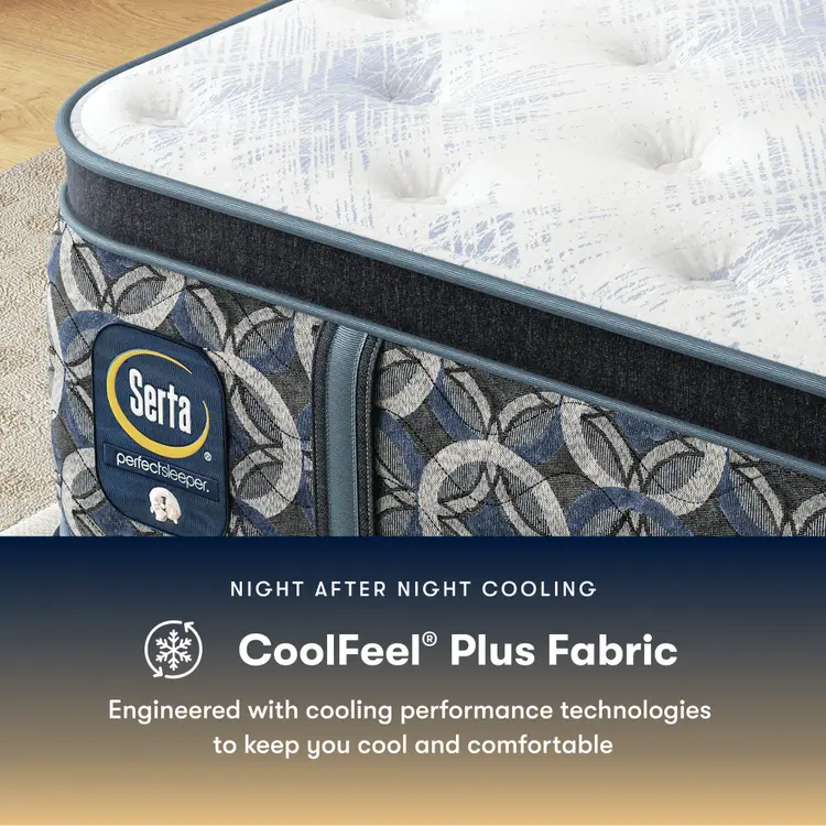 Perfect Sleeper Innerspring Mattress Cascade Range Plush Pillow-Top 15”