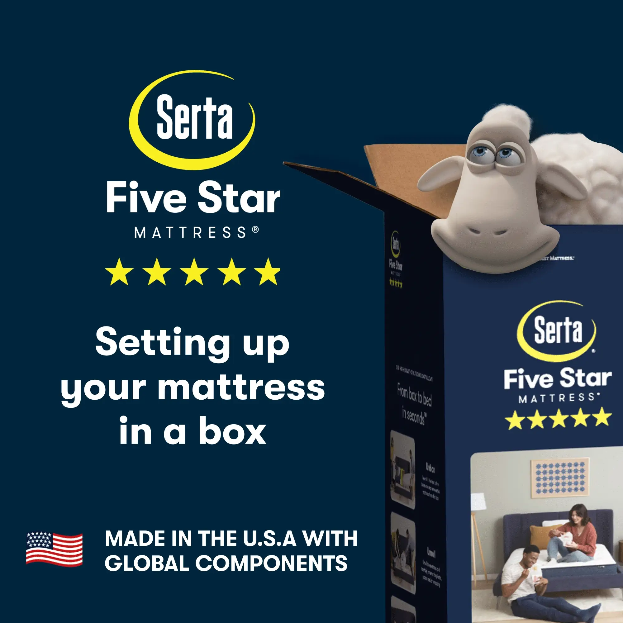 Serta Five Star Mattress - 14" Plush