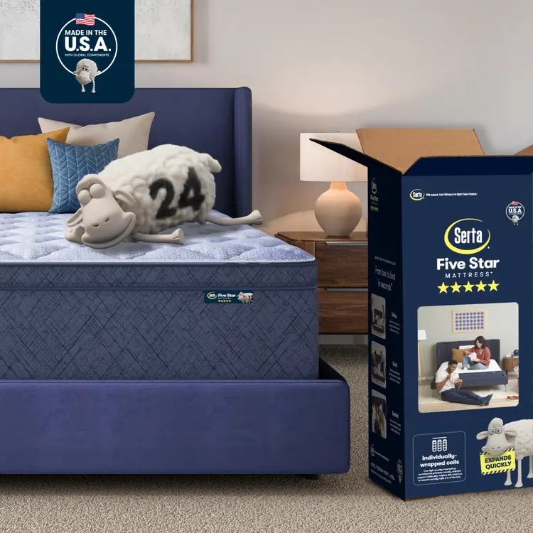 Serta Five Star Mattress - 16" Plush Pillow Top