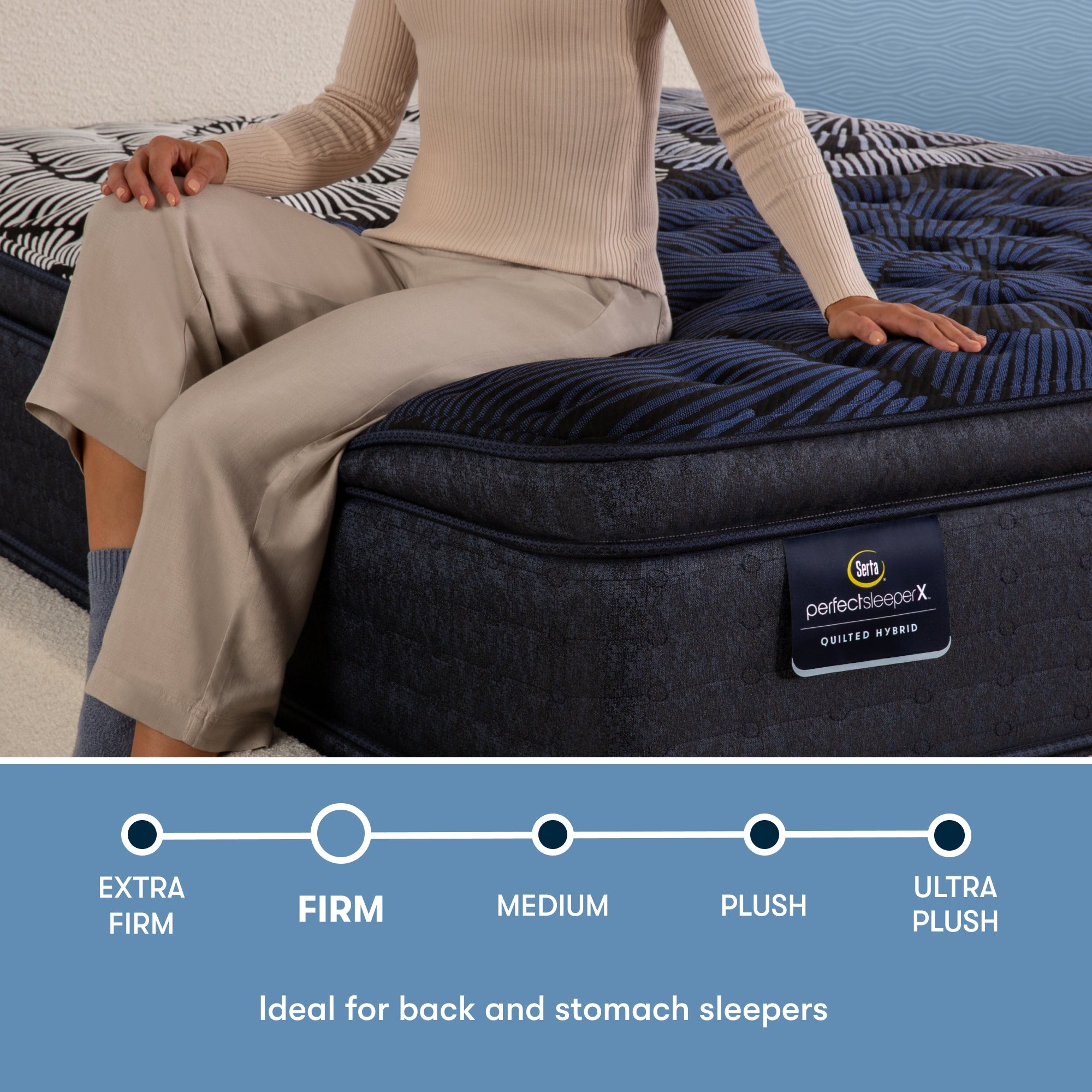 Serta Perfect Sleeper X Quilted Hybrid Mattress