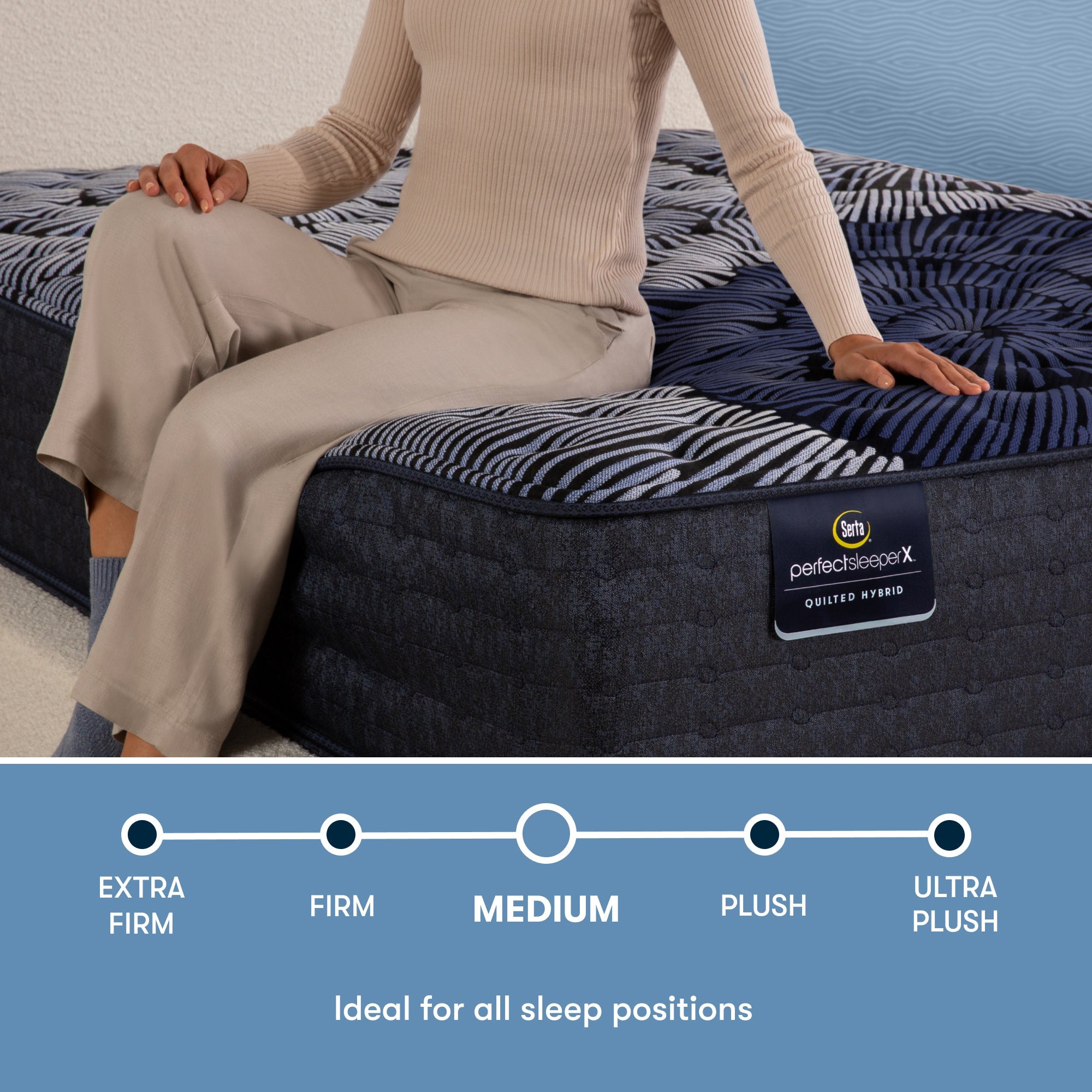 Serta Perfect Sleeper X Quilted Hybrid Mattress