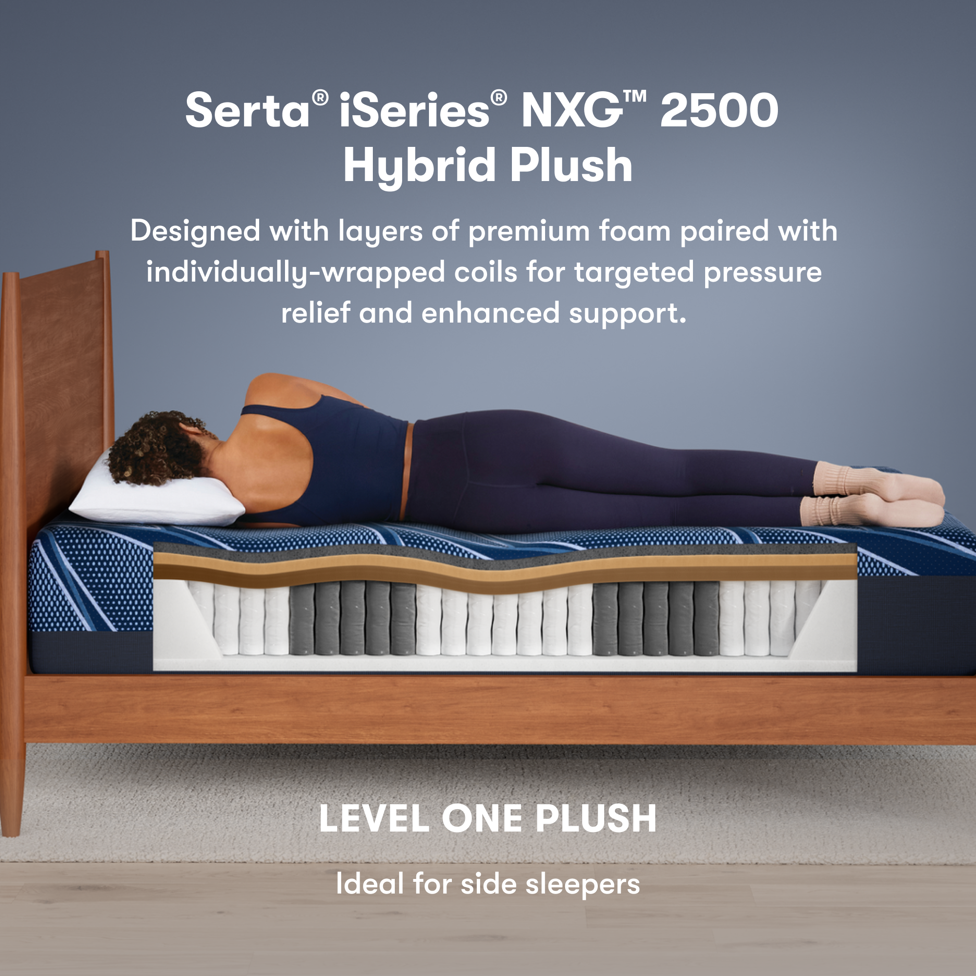 Serta® iSeries® NXG™ Mattress - 2500 Hybrid Plush
