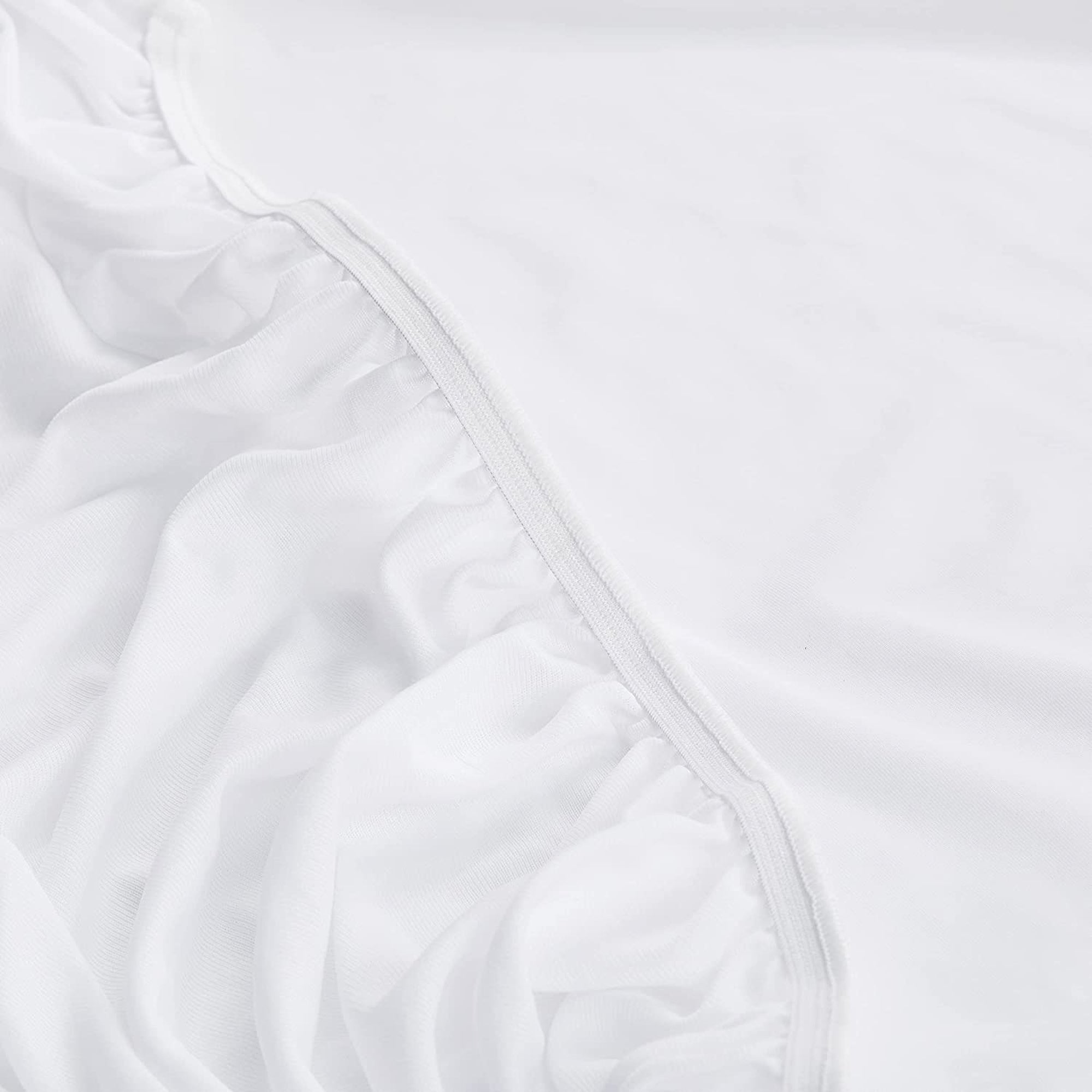 Serta Power Chill Mattress Protector stitching closeup