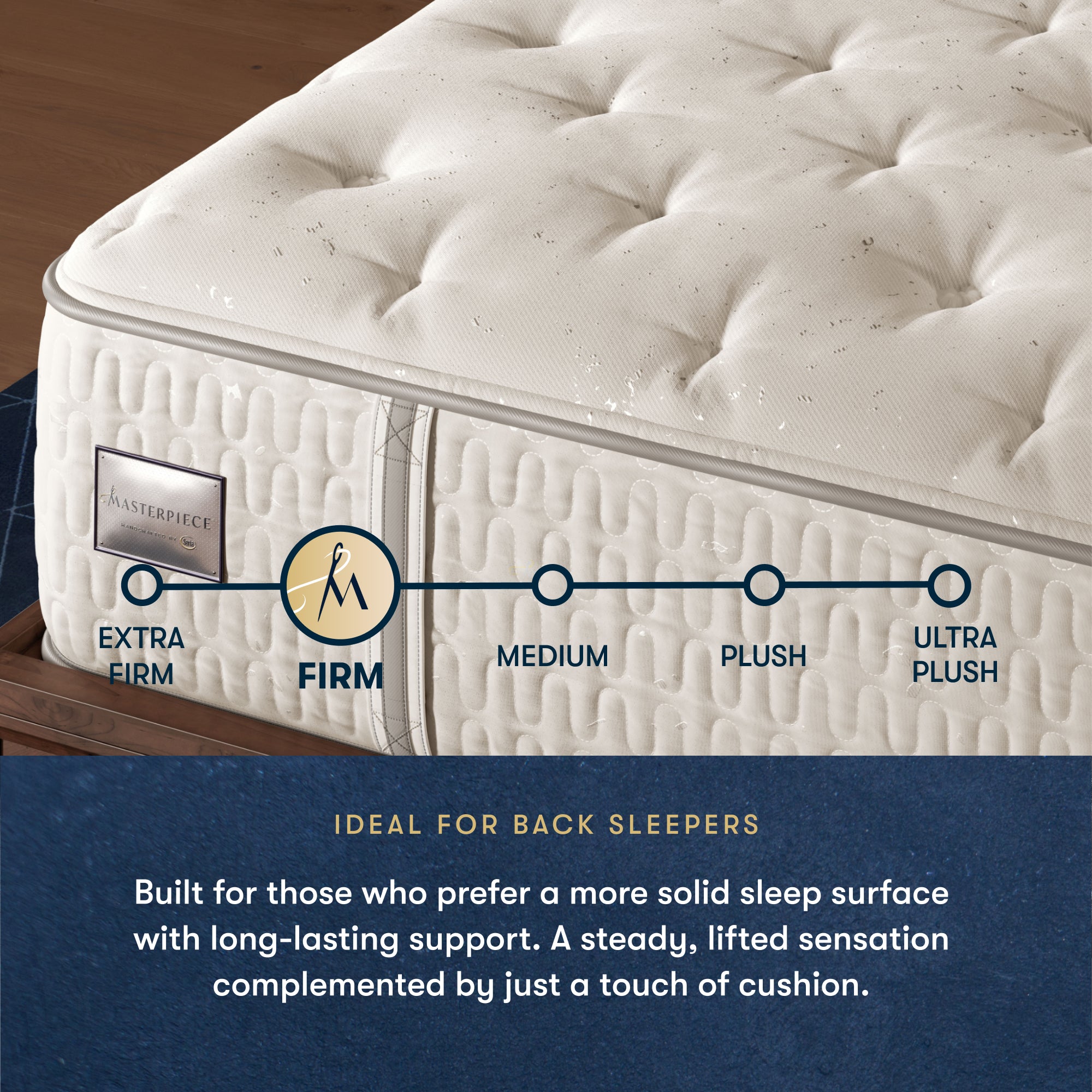 Masterpiece™ Handcrafted by Serta® Exhibit