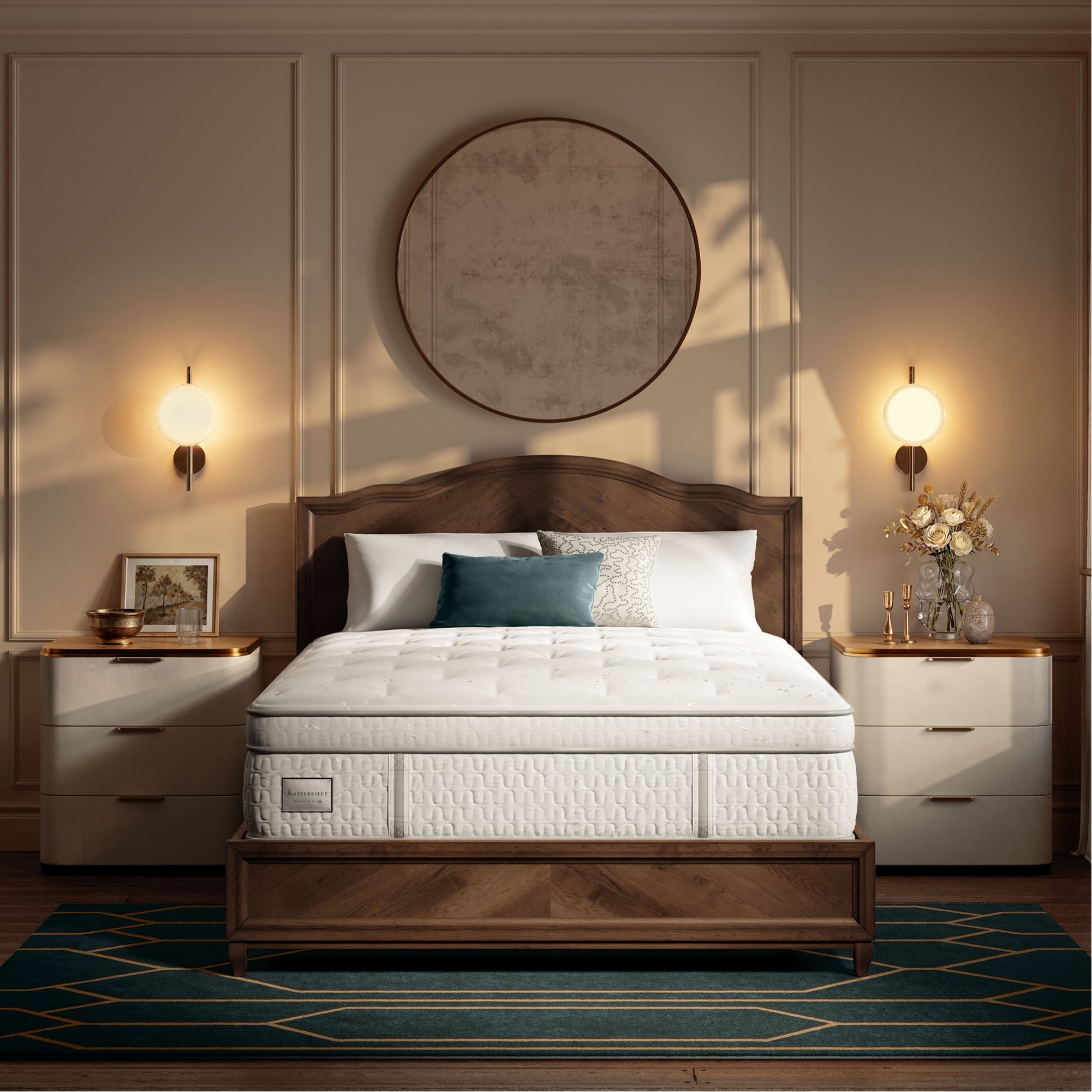 Masterpiece™ Handcrafted by Serta® Exhibit Plush Pillow Top