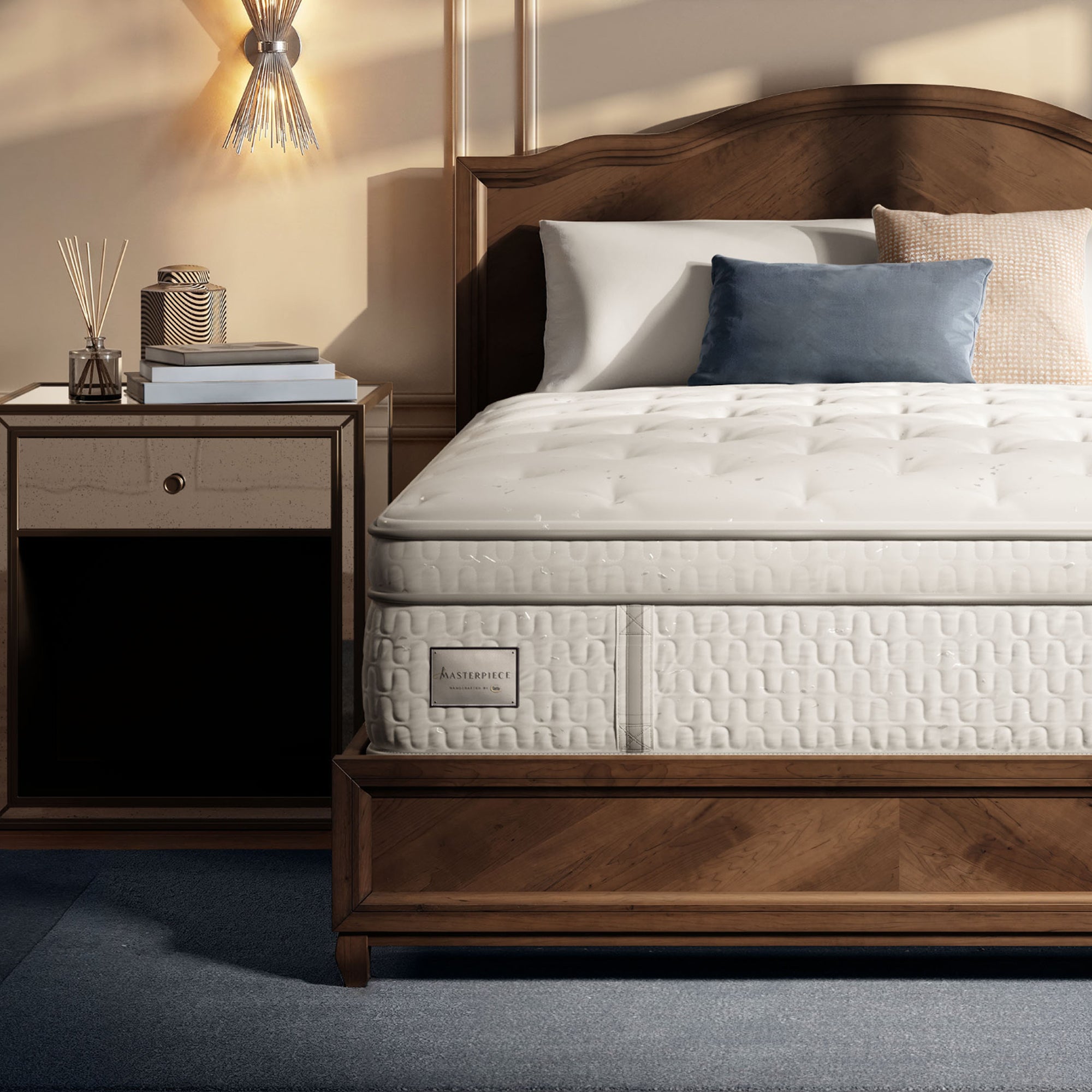 Masterpiece™ Handcrafted by Serta® Exhibit Medium Pillow Top