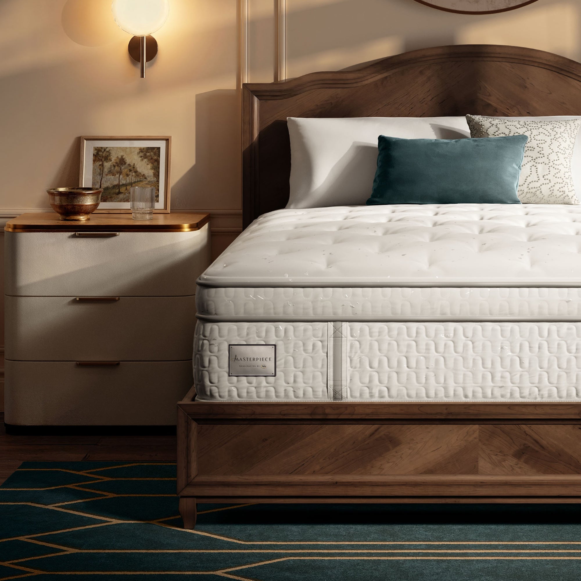 Masterpiece™ Handcrafted by Serta® Exhibit Plush Pillow Top