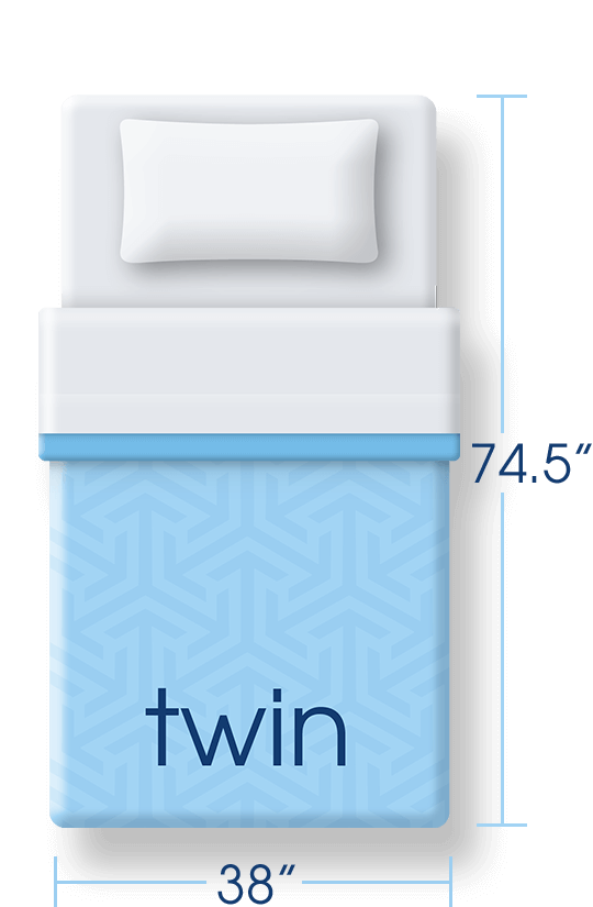 Twin Size Mattress Dimensions Serta, How Wide Is A Twin Size Bed Mattress